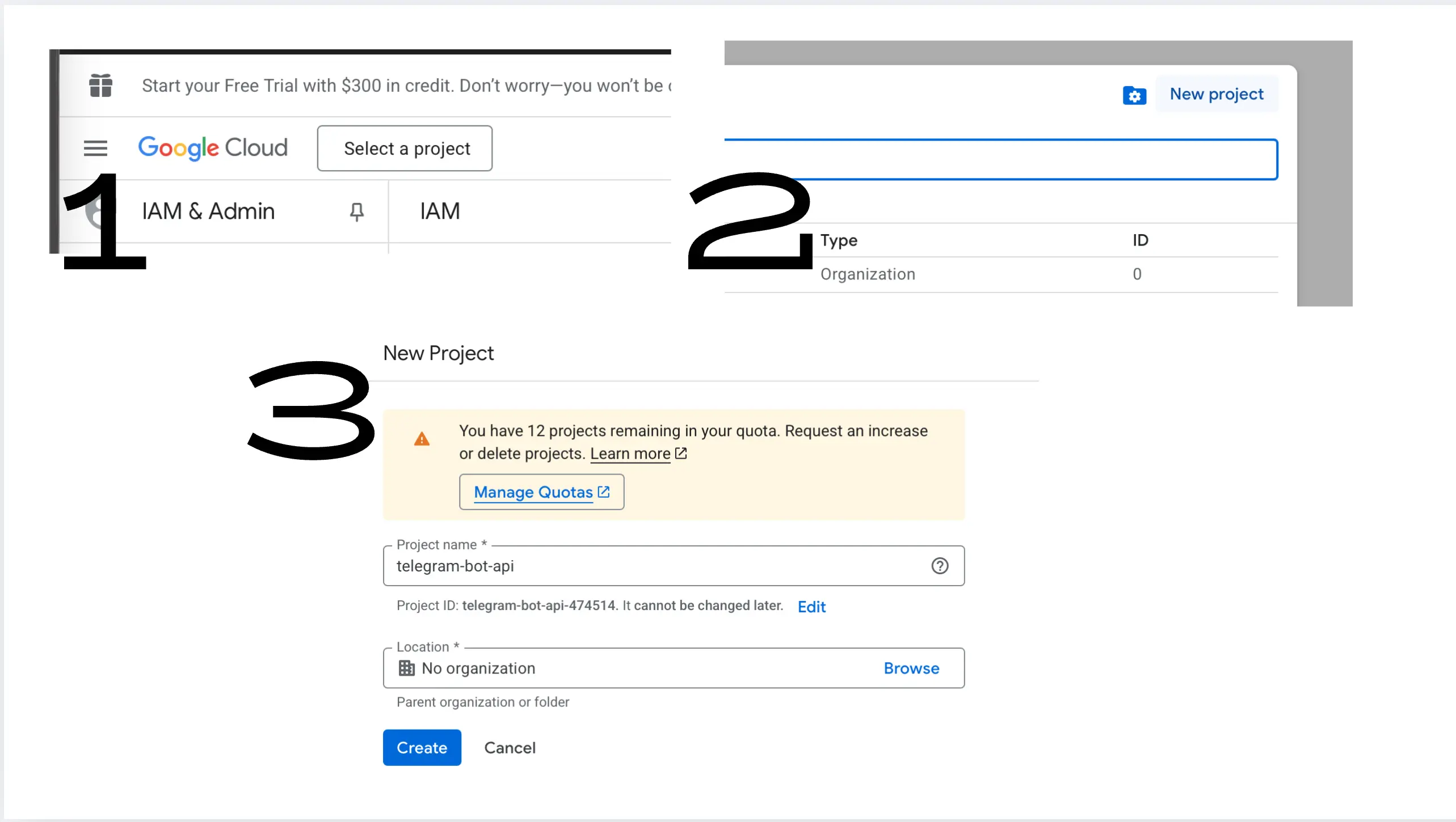 Створення нового проєкту